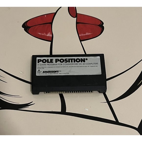 Pole Position Commodore Vic 20 Video Game Tested+works